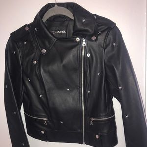 NWT Express Leather Jacket